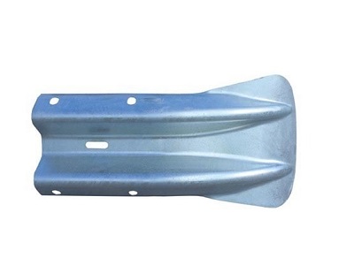 Hot-Dip Galvanized Steel Highway Guardrail Fishtail Terminal End